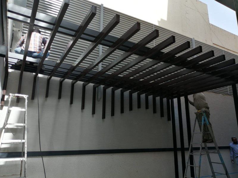 برجولات للمساحات العامة