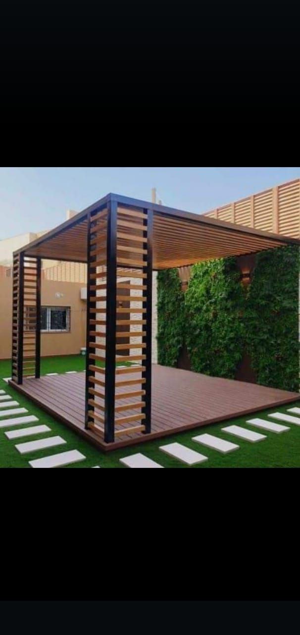 برجولات للمساحات المتعددة